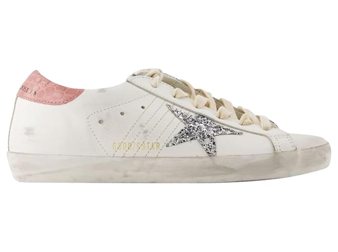 Super Star Sneakers - Golden Goose Deluxe Brand - Leather - White Pony-style calfskin  ref.1355068